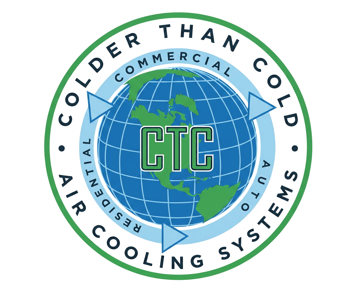Colder Than Cold by CTC Air Cooling Systems logo