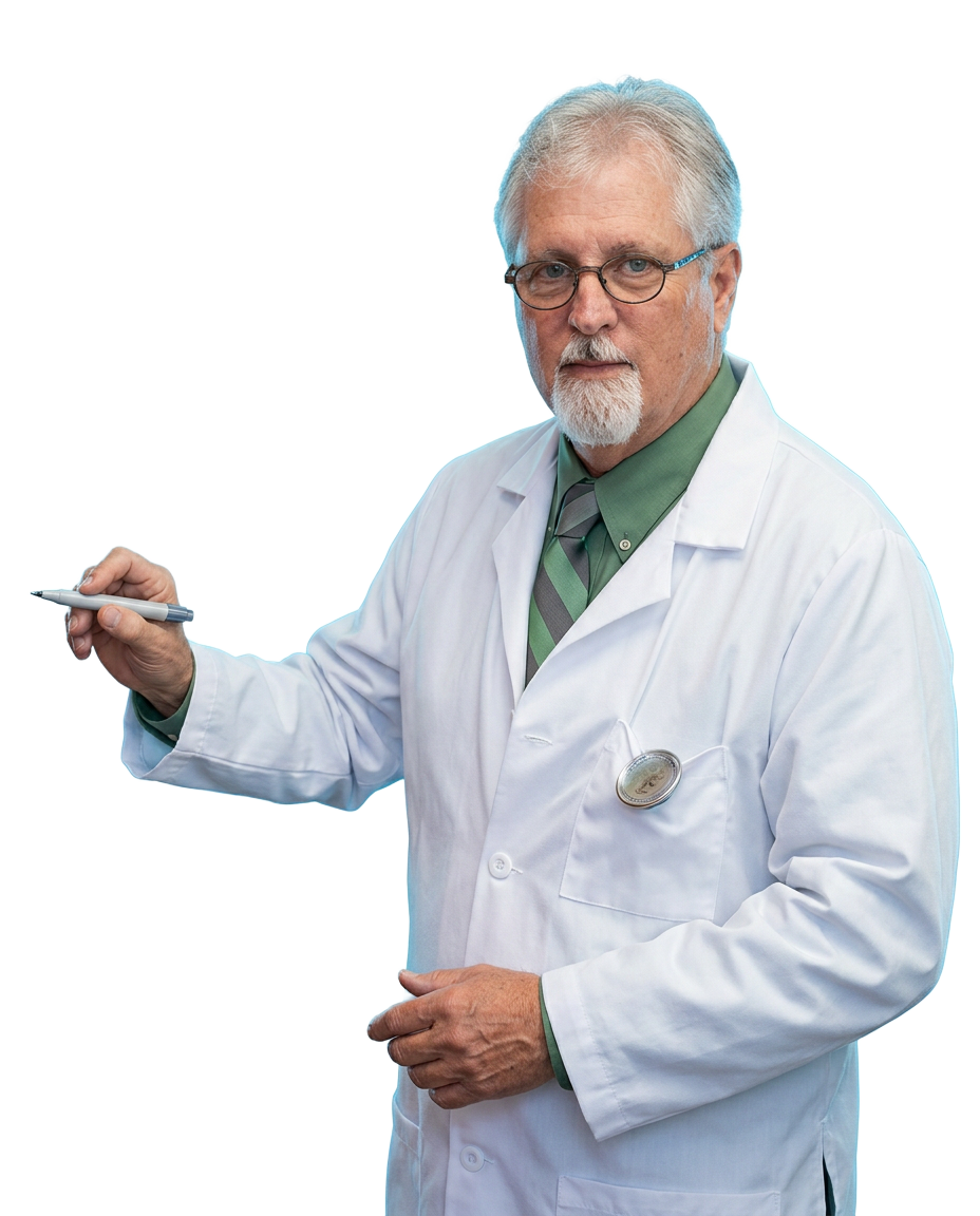 Professor Cold, the scientist spokesman for Colder Than Cold